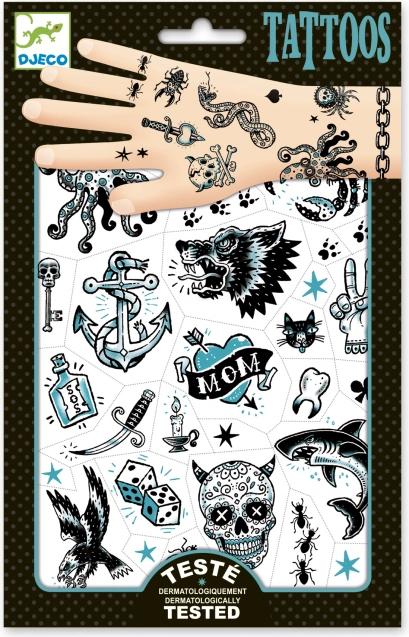 Tattoo Mørk Verden DJECO