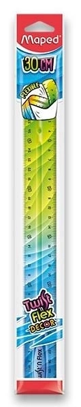 MAPED Lineal Twist'n Flex regnbuefarvet 30 cm (mix)