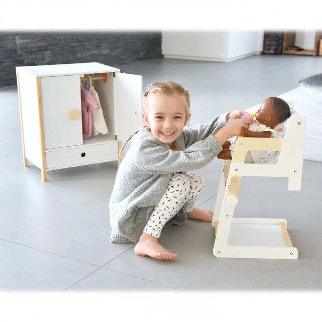 Lille Fod Multifunktionel Stol til Dukker Little Button