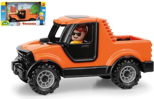 Lena Truckies pickup – mekanisk bil med figur