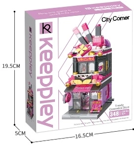 Qman City Corner C0103 Trendy Kosmetikbutik