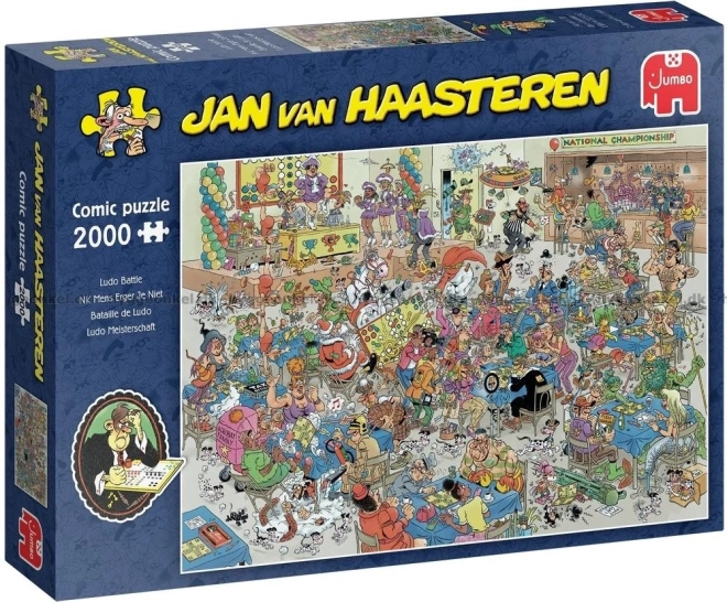 Puslespil JUMBO Menneske, bliv ikke vred slag 2000 stykker
