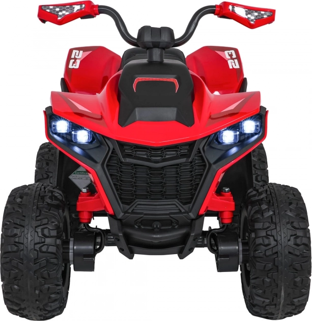 Firehjulet Fast Wheel – Rød