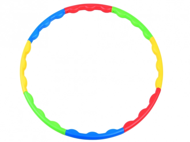 Farverig sammenfoldelig hula hop ring