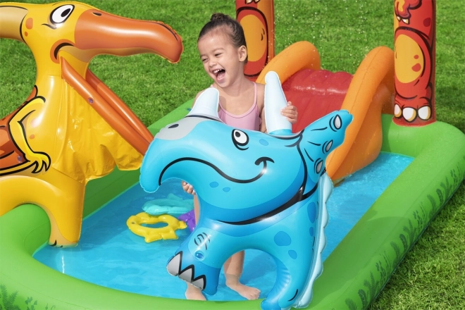 Dinosaurverden Legeplads 241x140x137cm BESTWAY