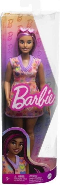 Barbie Fashionistas-dukke i kjole med hjerter