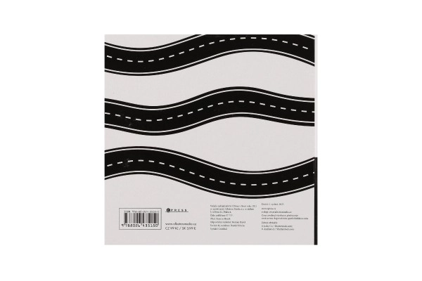 Kontrastbog Leporello Transportmidler 15,5x15cm 0m+