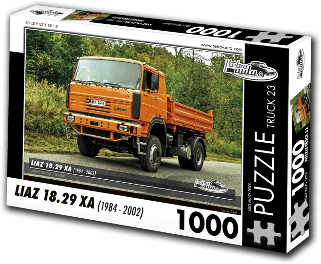 Puslespil RETRO-AUTA ŠKODA LIAZ 18.29 XA (1994–2002) – 1000 brikker