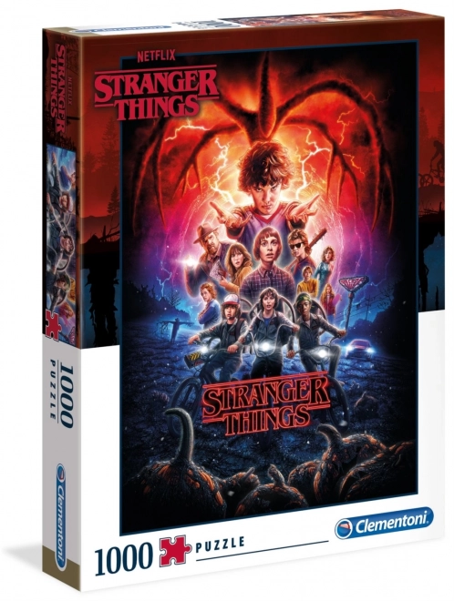 1000 brikker puslespil - Stranger Things