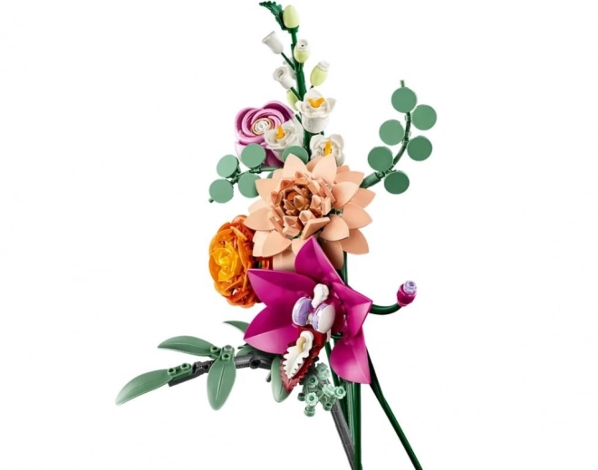 Lego Botanicals smuk buket af lyserøde blomster