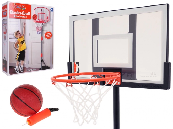Basketball bold 205cm + tilbehør