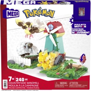 Pokémon byggesæt: landsbyens vindmølle