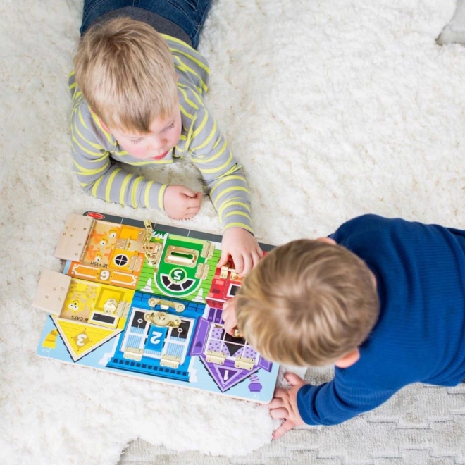 Låse og sikkerhedsbræt Melissa and Doug