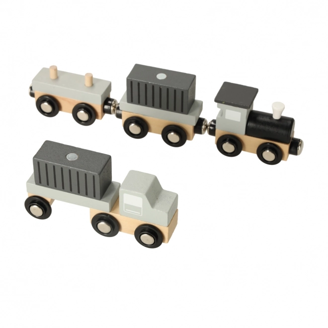 Mobil havnekran med magnetisk spil og tilbehør