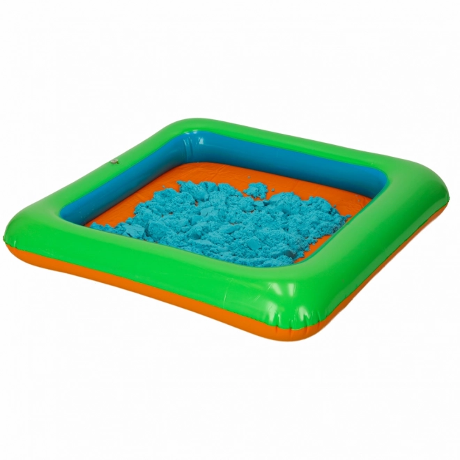 Kinetisk sand i kasse 1 kg sandkasse - 27 dele