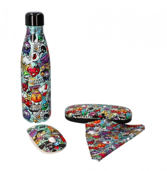 Stilfuldt design med graffiti