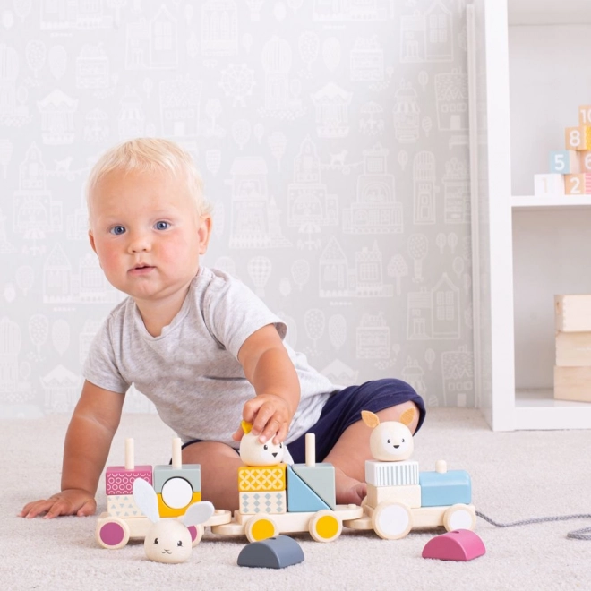 Bigjigs Baby Trælegetøj med Dyr