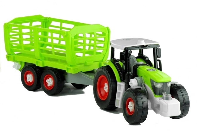 Aftagelig traktor med trailer 43 cm