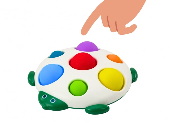 Sensoriske Skildpadde Undervisningsspil Pop-It kort