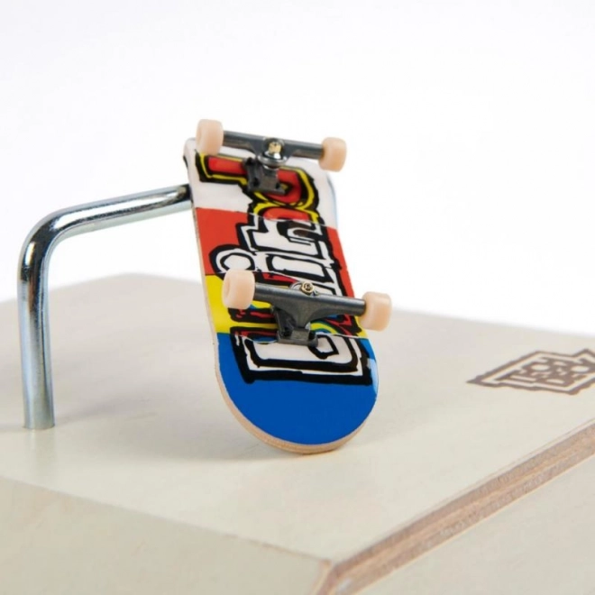 Tech Deck - træ rampe
