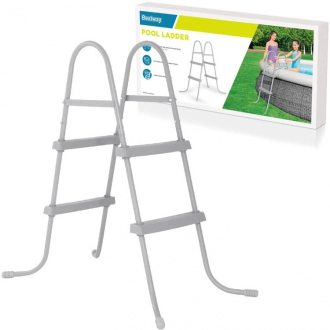 Bestway metal stige til pool 84 cm