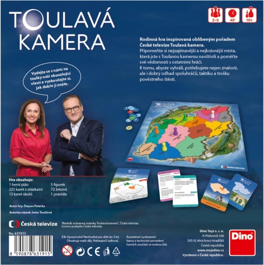 Toulavá Kamera - Familie Selskabsspil