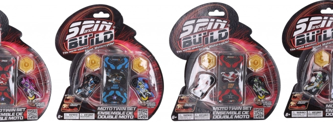 Spin and Build to motorcykler til affyringsbaner