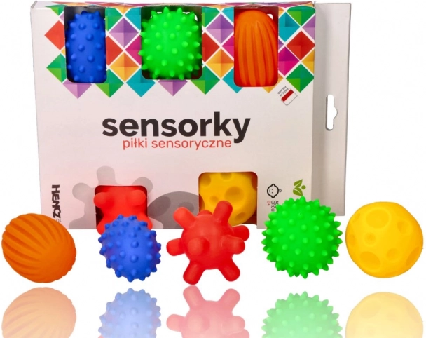 Sensoriske bolde Sensorky – sæt med 5 stk.