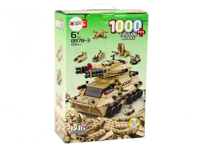1000 El Militær sandtank sæt