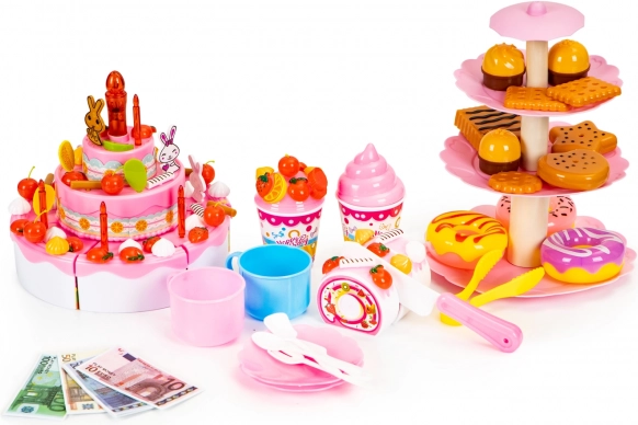Tredelt dessertstativ