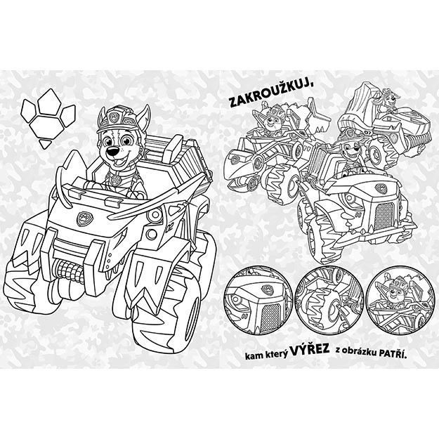 Farvelæg! Paw Patrol Dinosaurredning