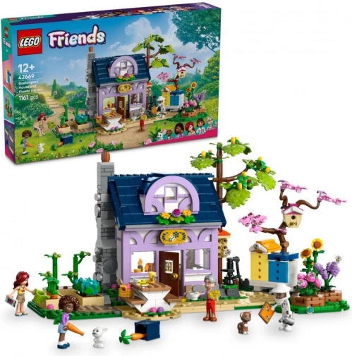 LEGO® Friends 42669 Biavlernes hus og blomsterhave