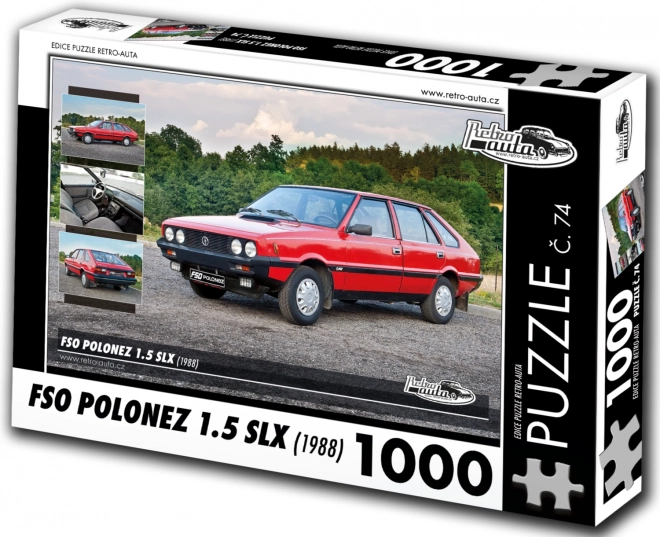 Puslespil Retro-Biler FSO Polonez 1.5 SLX 1000 brikker