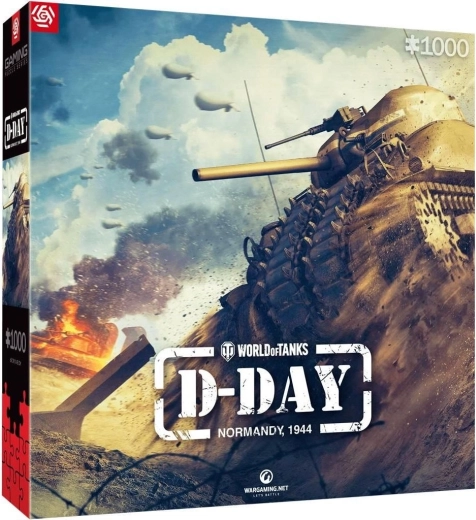 Puslespil WORLD OF TANKS D‑Day 1000 brikker