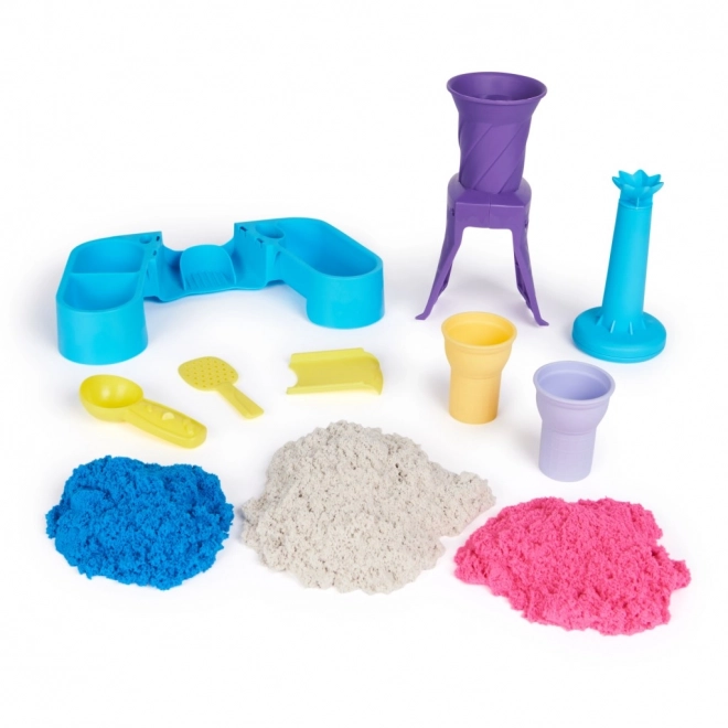 Kinetisk sand isbar