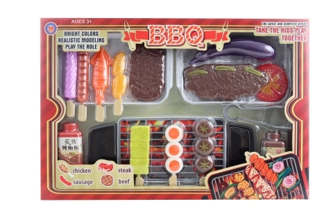 Mad sæt med grill til børn