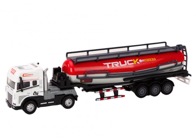Lastbil med trailer tanker 1:24 Lastbil lys lyd