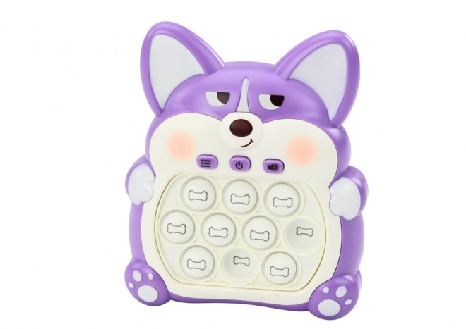 Arkadespil Pop-It Fox til konsoller med 7 spiltilstande Lilla