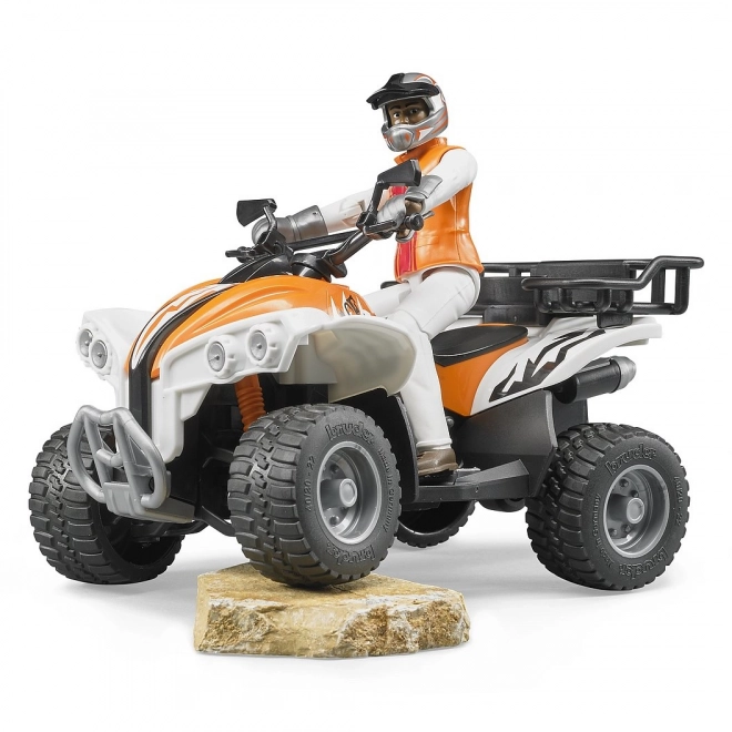 Bruder BWORLD ATV med fører