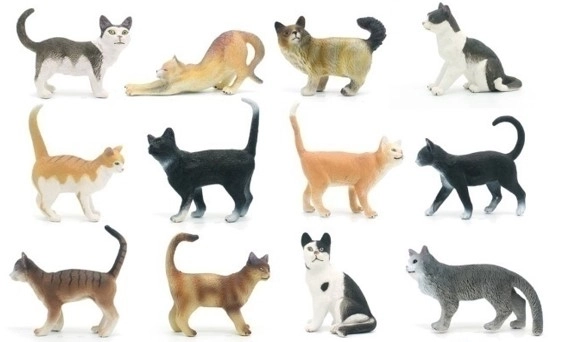 Figur Kat 12 cm