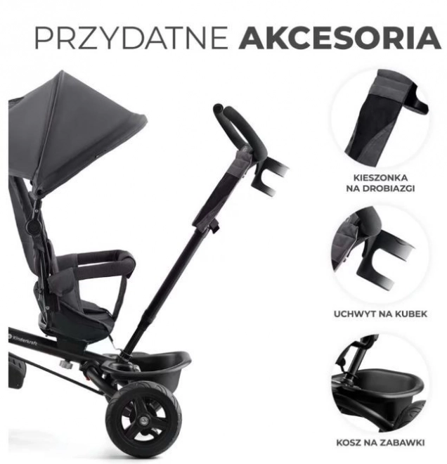 Børnetrillecykel Aveo Malachite Grey