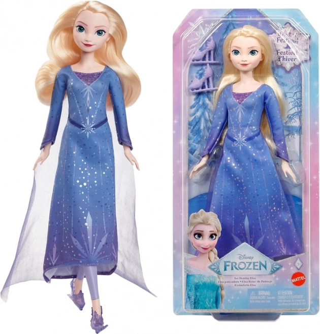Dukke Disney Frost Elsa på skøjter