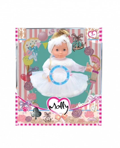 Bambolina Molly ballerina med 3 sange