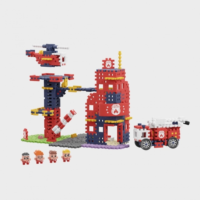 Mini Vaffelby: Brandstation