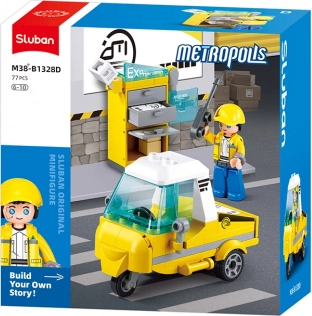 Sluban Metropolis leveringsvogn