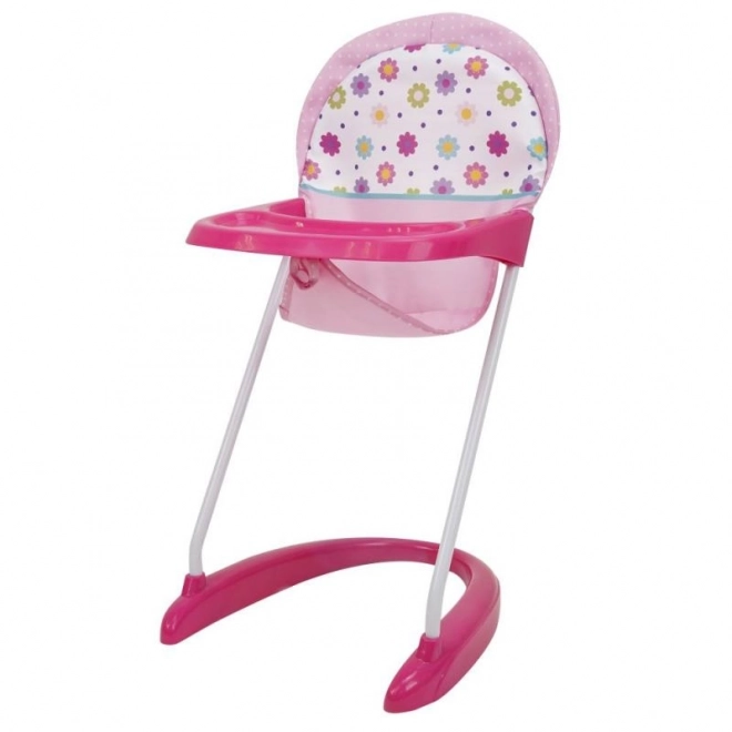 Høj stol til dukken Crew Spring Pink