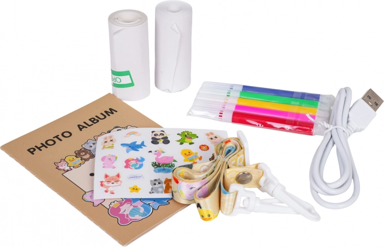 Kreativt sæt fyldt med tilbehør