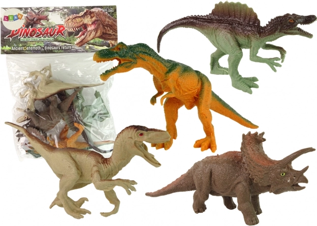 Sæt med dyrefigurer fra Dinosaurparken 4 stk.