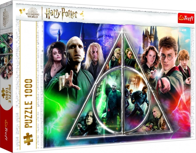 Puslespil 1000 brikker HARRY POTTER: Dødsregalierne TREFL