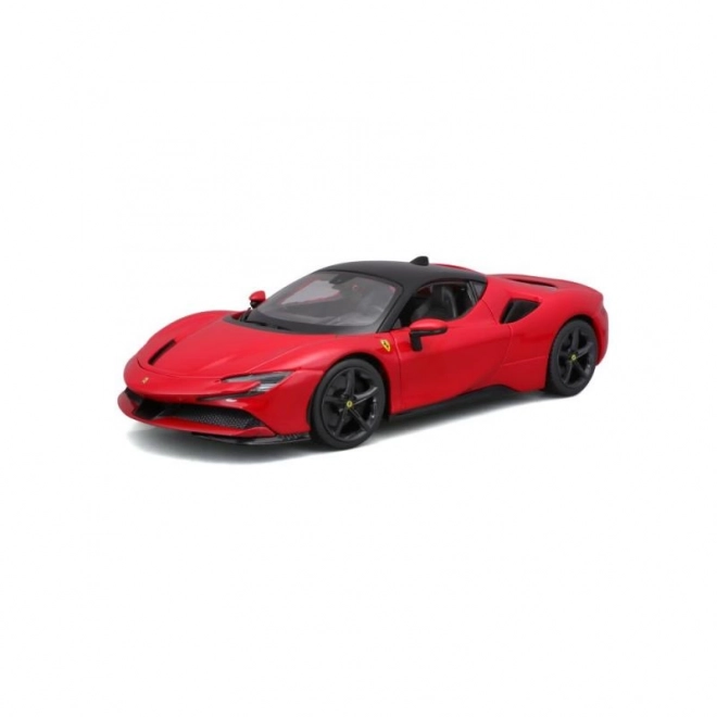 Metalmodel Ferrari SF90 Stradale rød 1:18